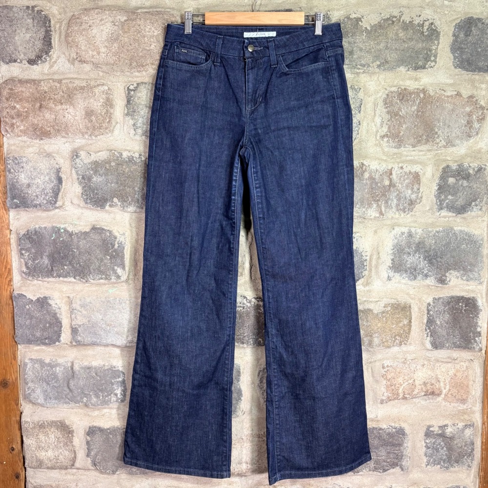 Joe's Jeans Wide Leg Muse Bardot Dark Wash Denim Jeans 30 BLDT5874 Tall Long